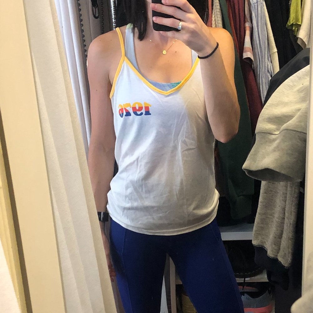 Urban Outfitters 1978 white tank top